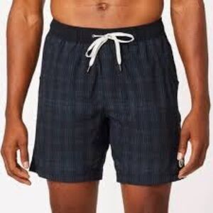 Vuori Men's Black Swim Shorts